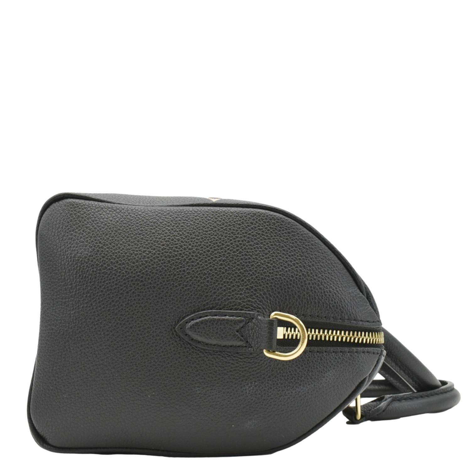 LOUIS VUITTON Speedy 25 Bandouliere Monogram Empreinte Leather Crossbody Bag Bicolor