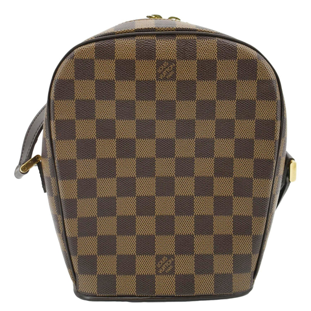 LOUIS VUITTON Ipanema GM Damier Ebene Crossbody Bag Brown