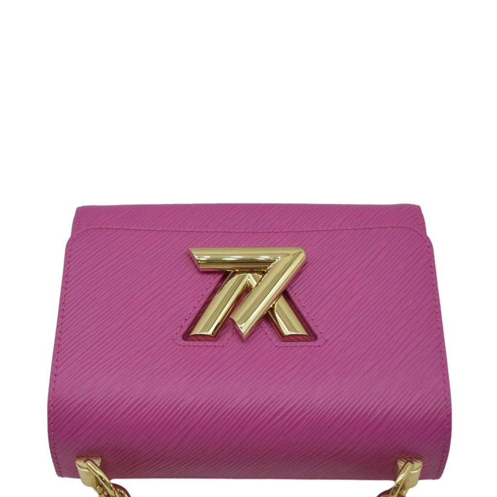 LOUIS VUITTON Twist Small Epi Leather Shoulder Bag Pink