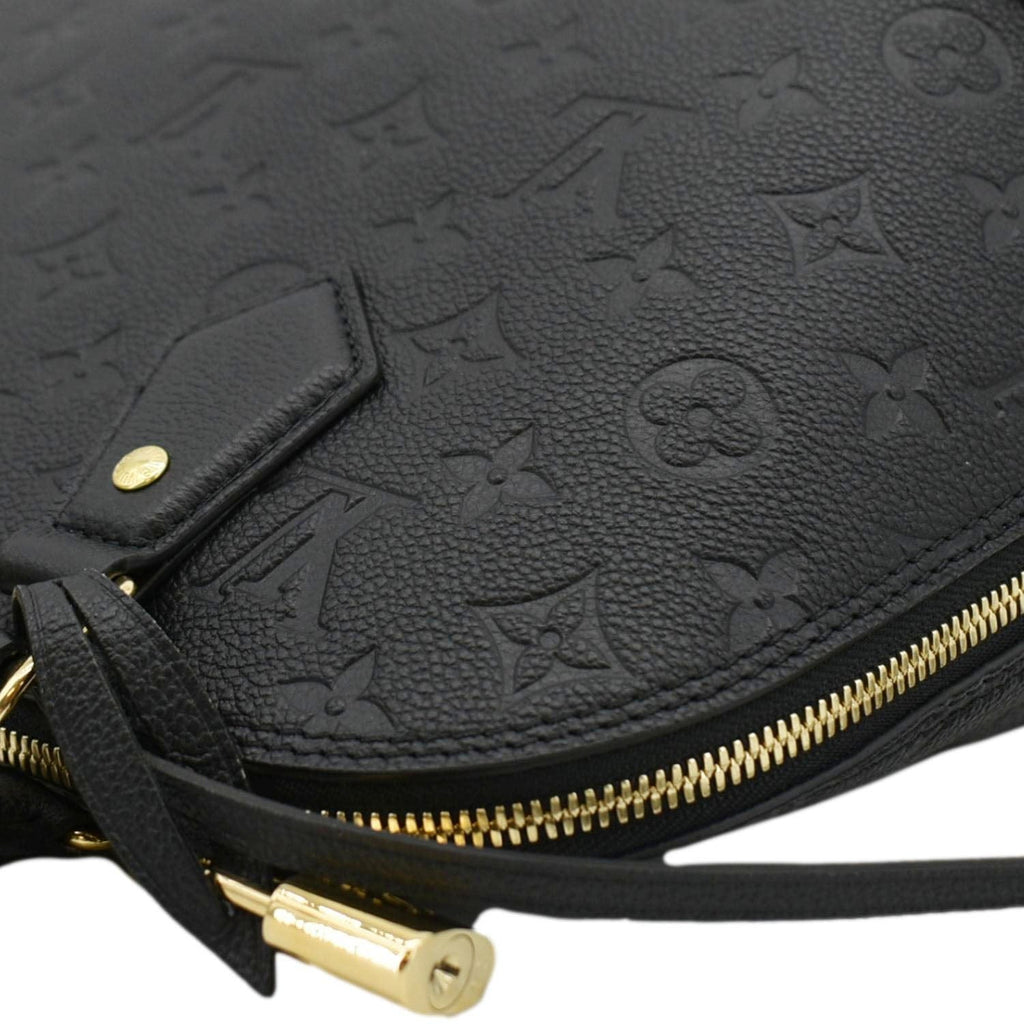 LOUIS VUITTON Neo Alma PM Monogram Empreinte Shoulder Bag Black