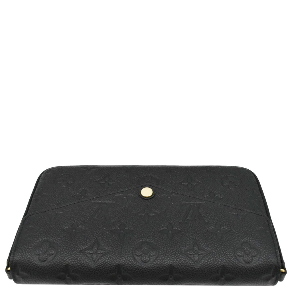 LOUIS VUITTON Felicie Monogram Empreinte Pochette Shoulder Bag Black