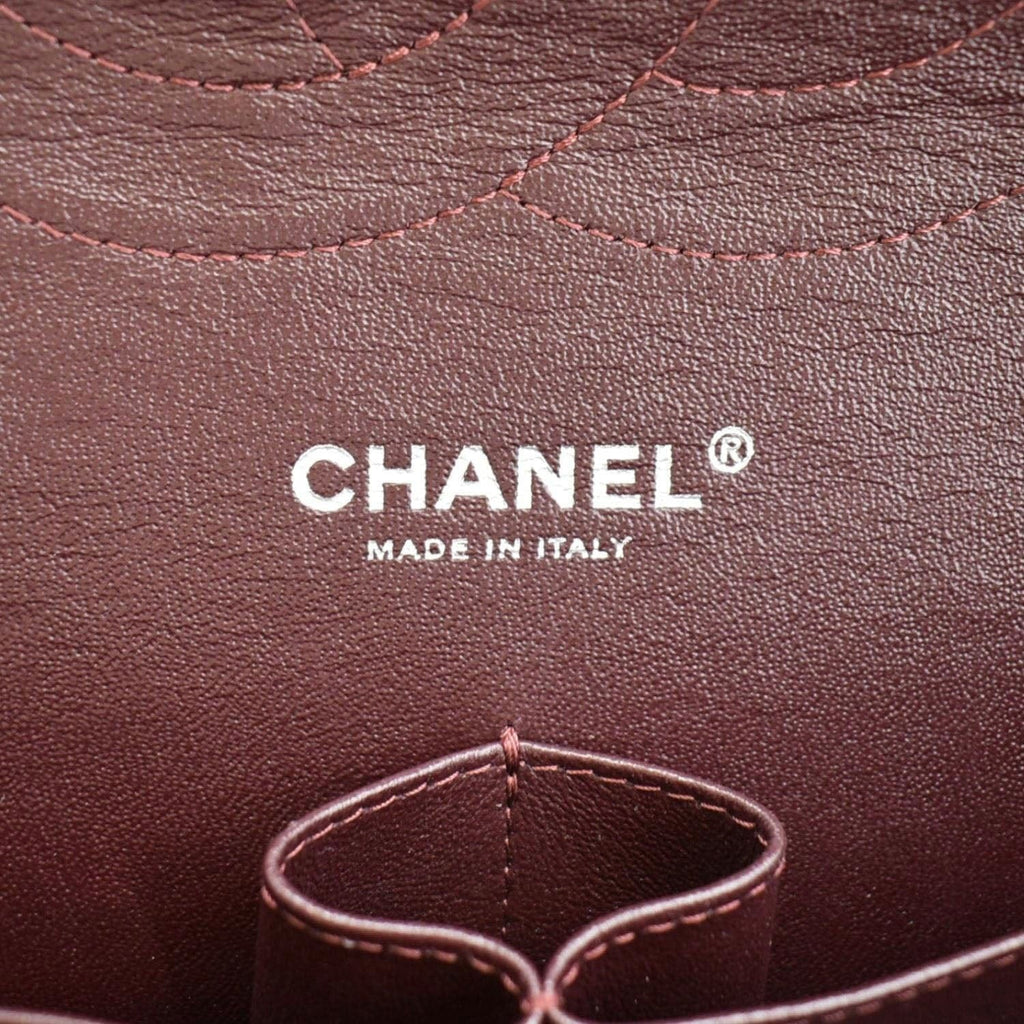 Chanel Jumbo Double Flap Quilted Caviar Leather Shoulder Bag Black