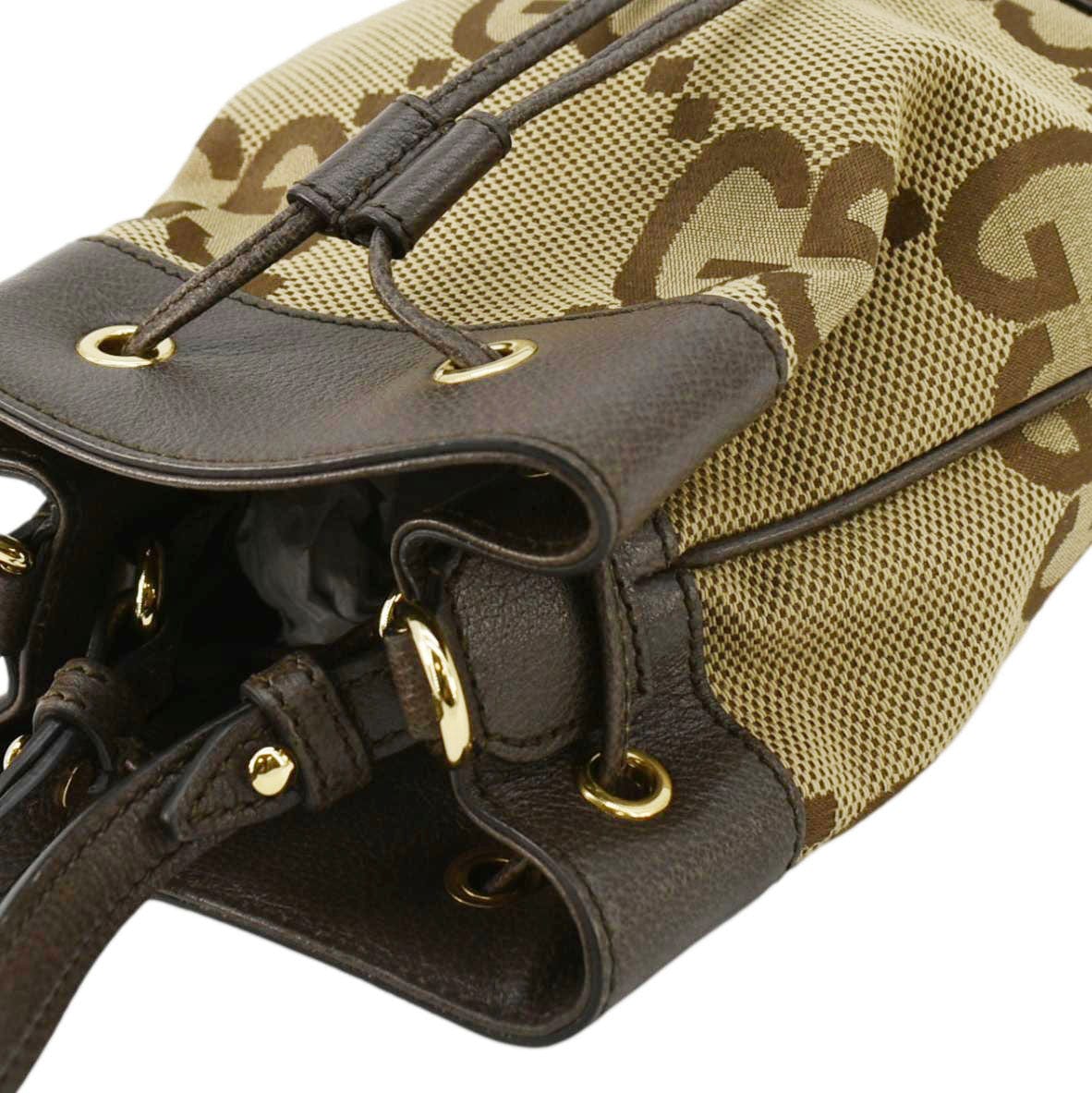 GUCCI Ophidia Small Gucci Supreme Canvas Bucket Bag Beige 550621