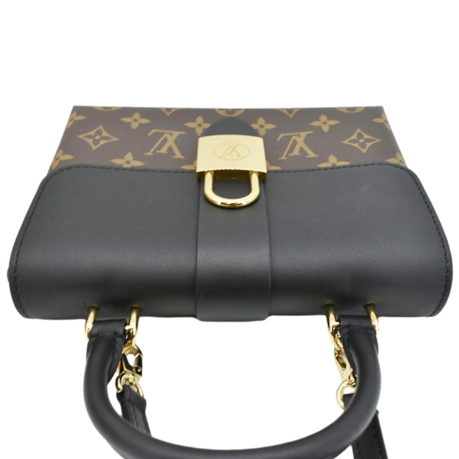 LOUIS VUITTON Locky BB Monogram Canvas Shoulder Bag Brown