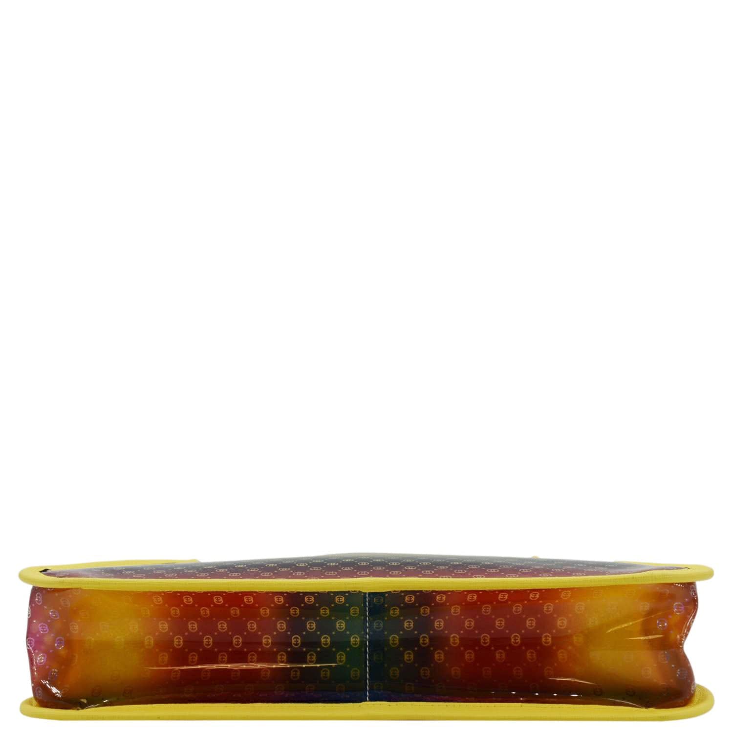 GUCCI Kids Rainbow Gucci Vinyl Tote Bag Multicolor 550763