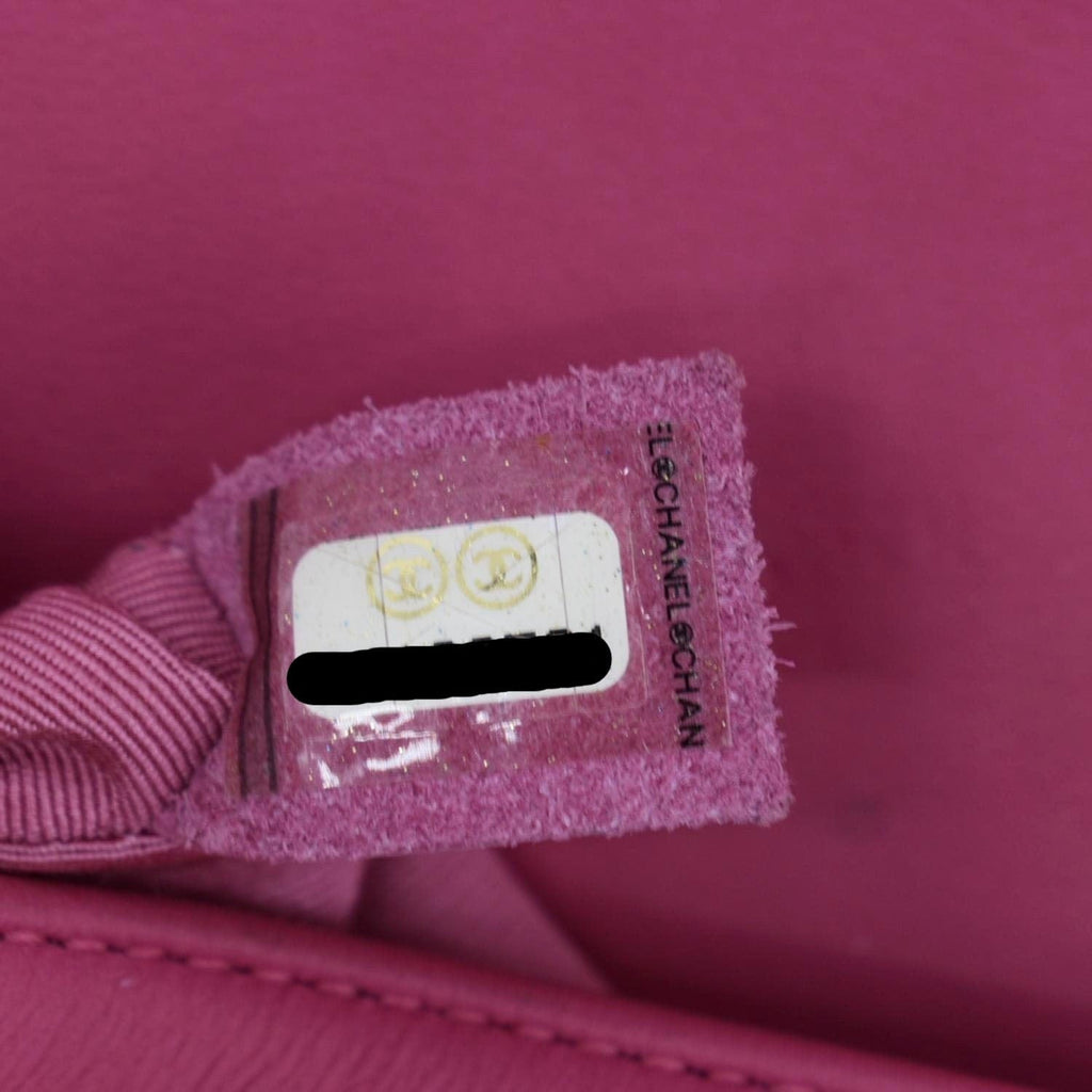 Chanel Medium Boy Flap Quilted Leather Shoulder Bag Pink