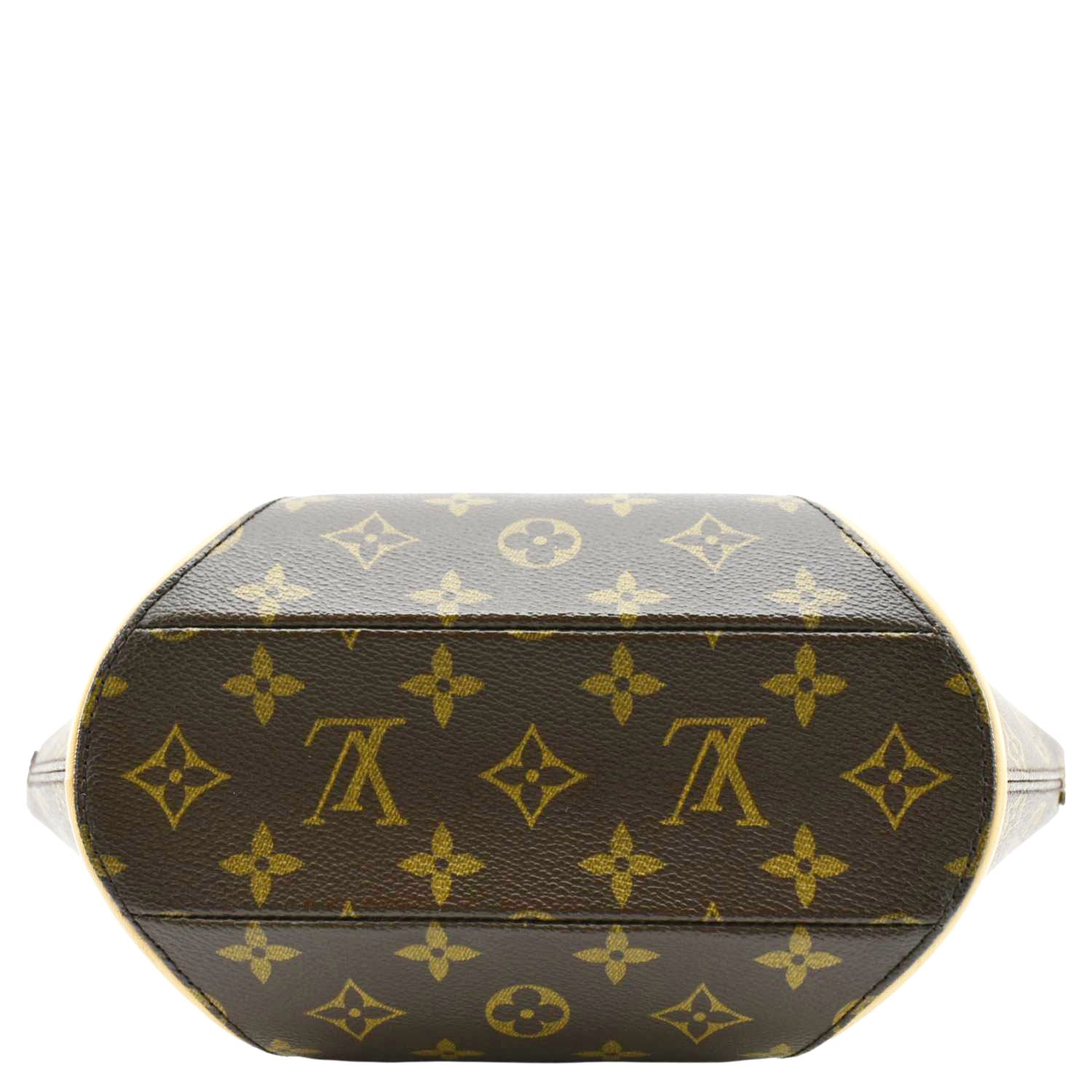 LOUIS VUITTON Ellipse PM Monogram Canvas Satchel Bag Brown