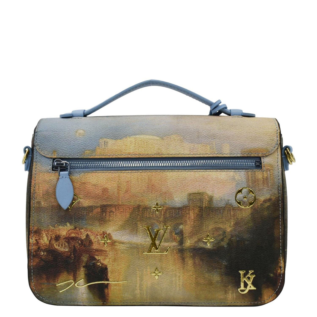 LOUIS VUITTON Masters Turner Metis Pochette Printed Canvas Shoulder Bag Multicolor
