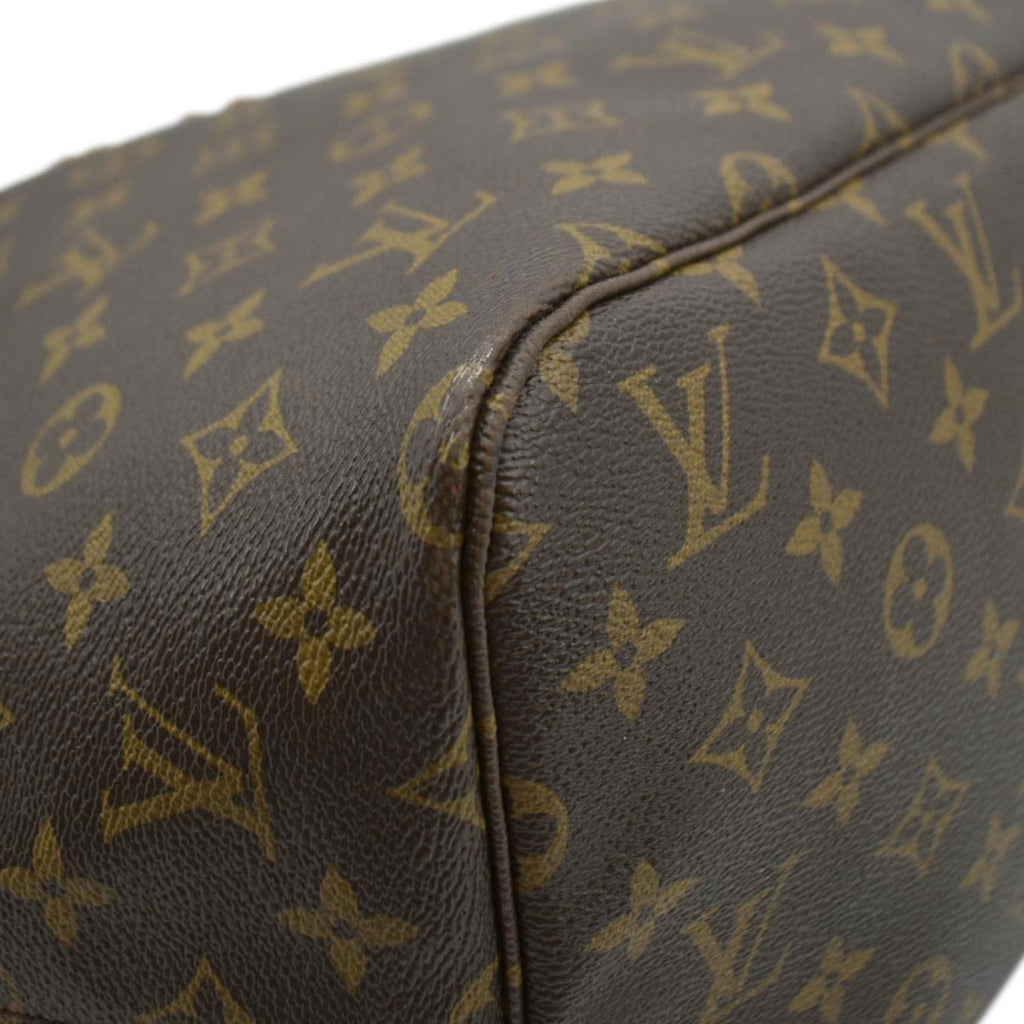 LOUIS VUITTON Neverfull GM Monogram Canvas Tote Bag Brown