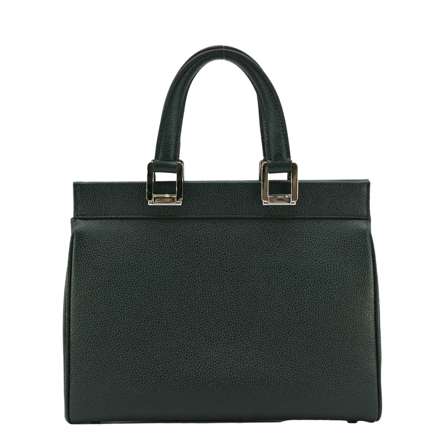 GUCCI Zumi Small Leather Top Handle Shoulder Bag Green 569712