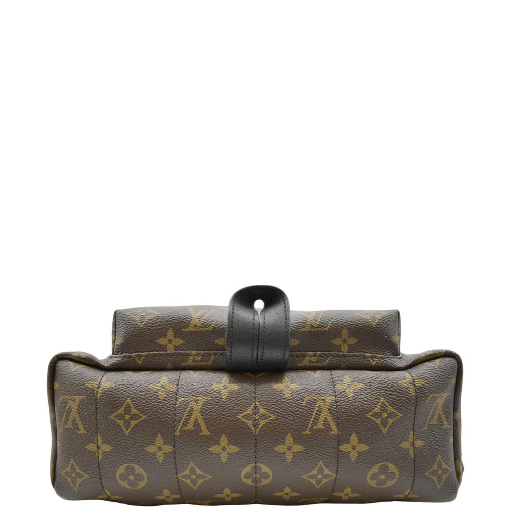 LOUIS VUITTON Palm Springs MM Monogram Canvas Backpack Brown