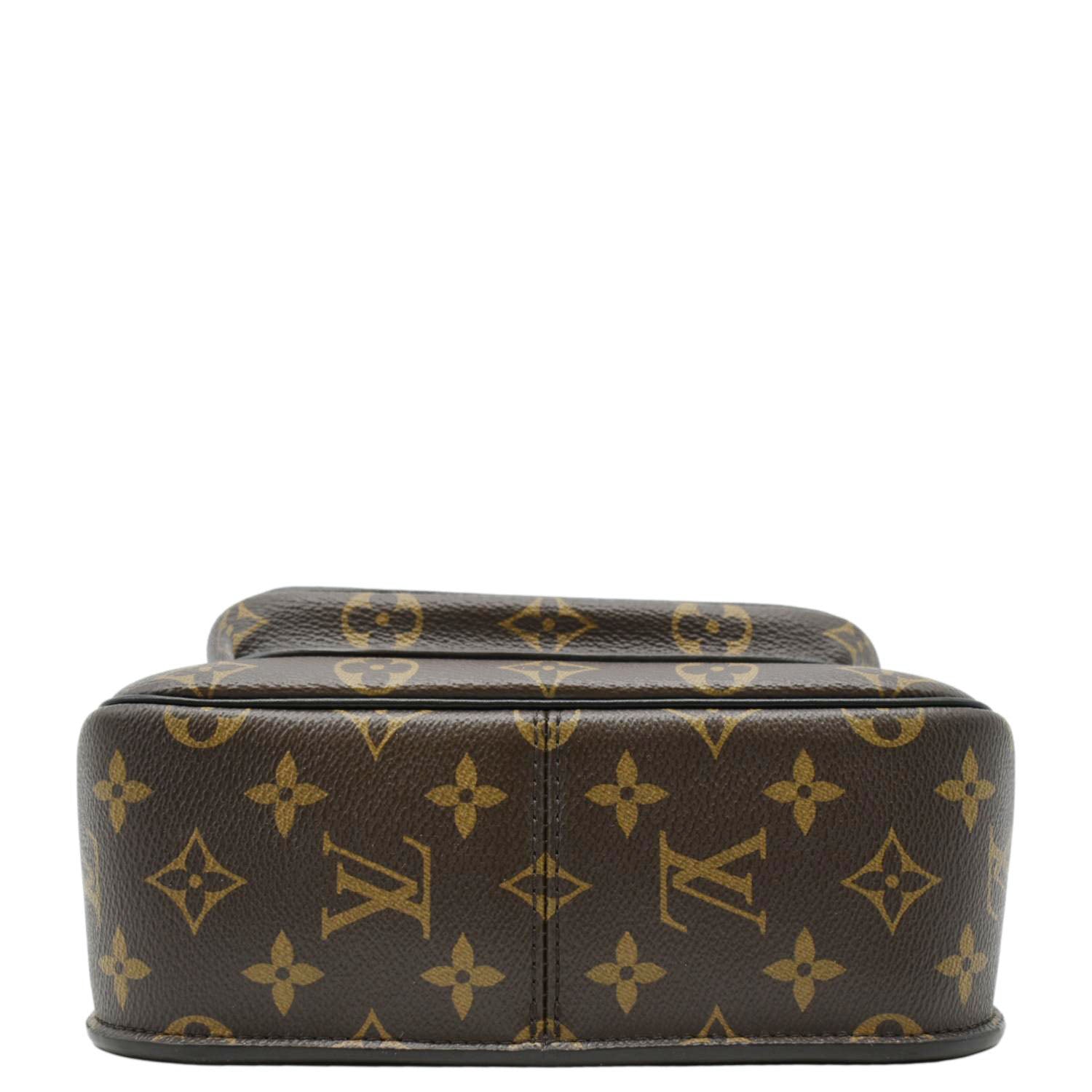 LOUIS VUITTON Passy NM Monogram Canvas Shoulder Bag Brown