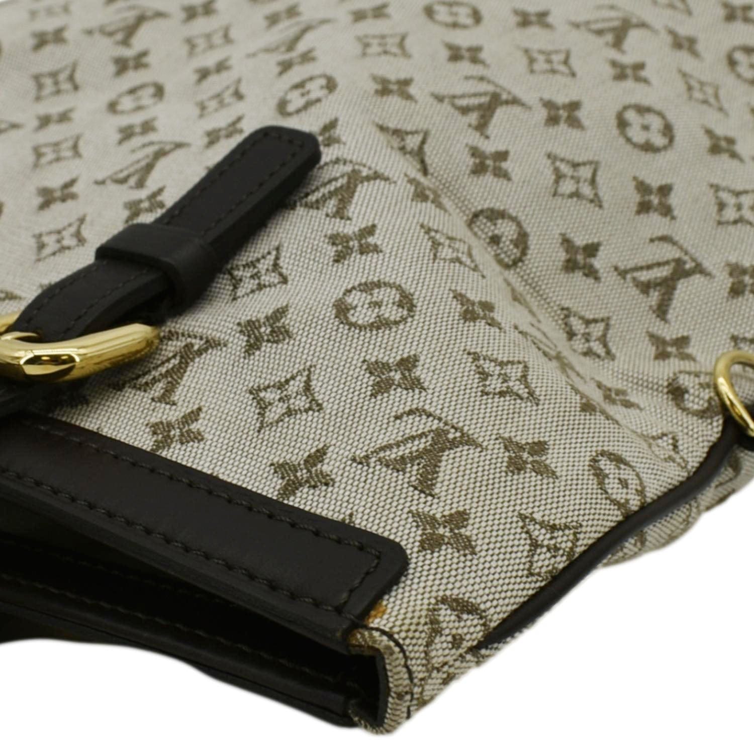 LOUIS VUITTON Francoise Mini Monogram Canvas Shoulder Bag Khaki