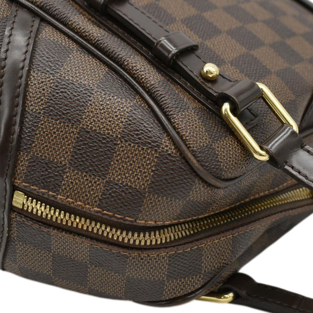 LOUIS VUITTON Rivington PM Damier Ebene Shoulder Bag Brown