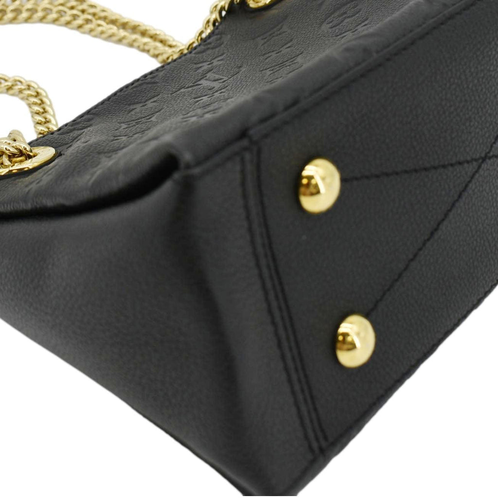 LOUIS VUITTON Surene BB  Empreinte Leather Shoulder Bag Black