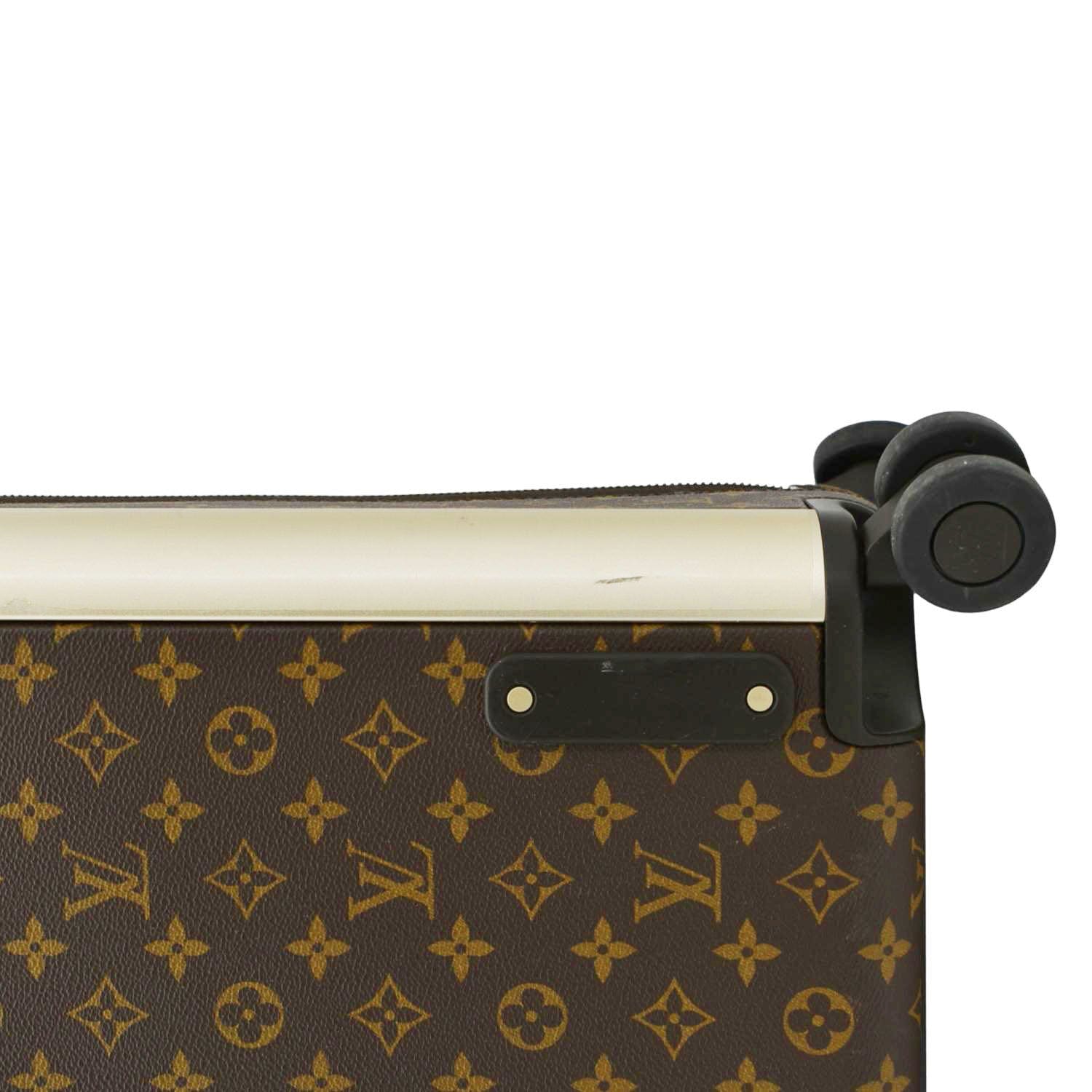 LOUIS VUITTON Horizon 55 Monogram Canvas Travel Bag Coquelicot Red