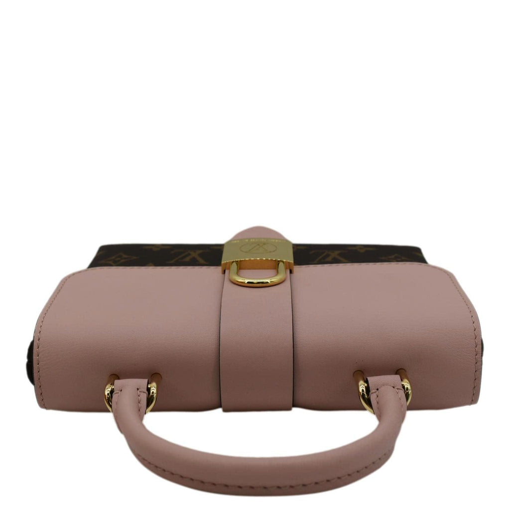 LOUIS VUITTON Locky BB Monogram Canvas Crossbody Bag Rose Poudré