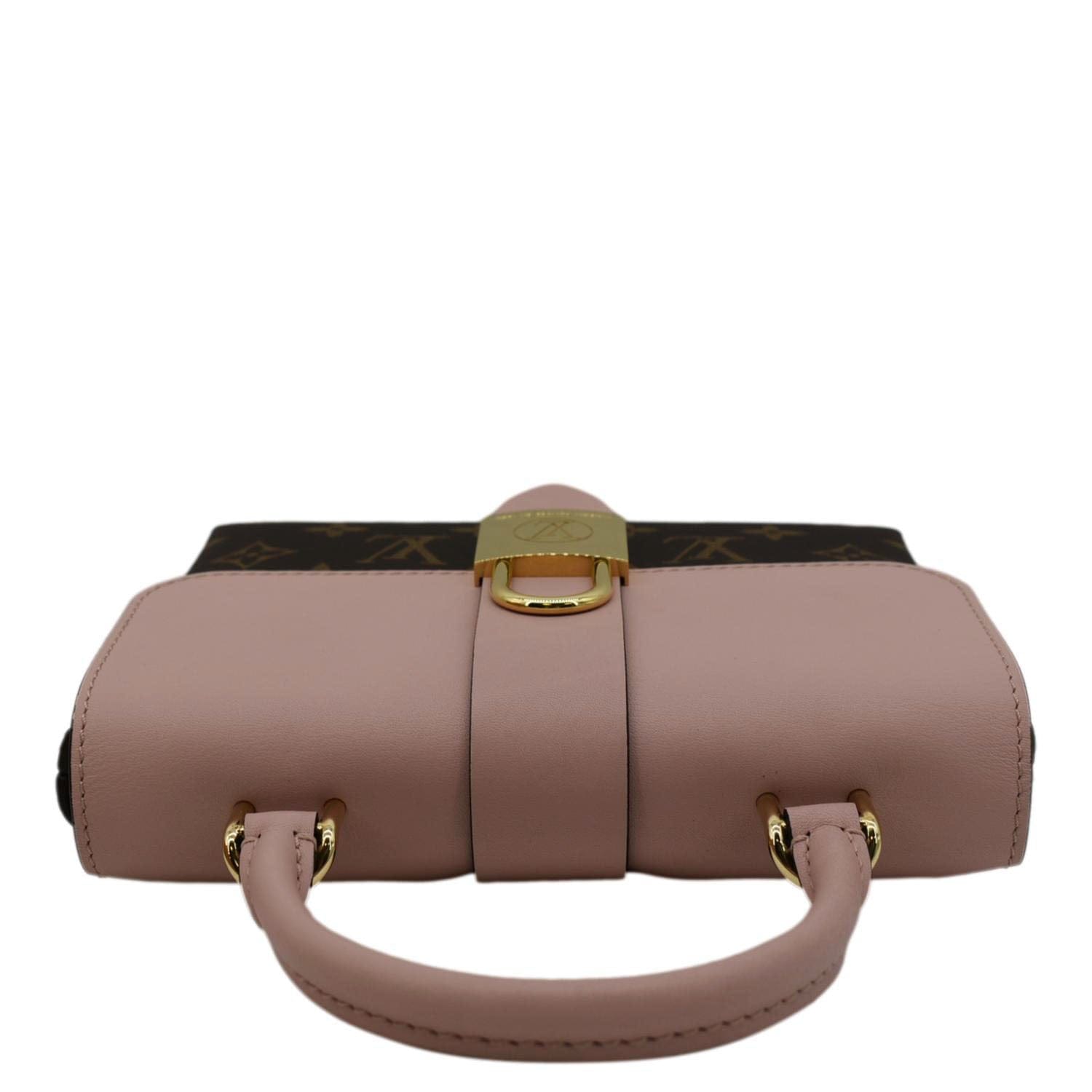LOUIS VUITTON Locky BB Monogram Canvas Crossbody Bag Rose Poudré