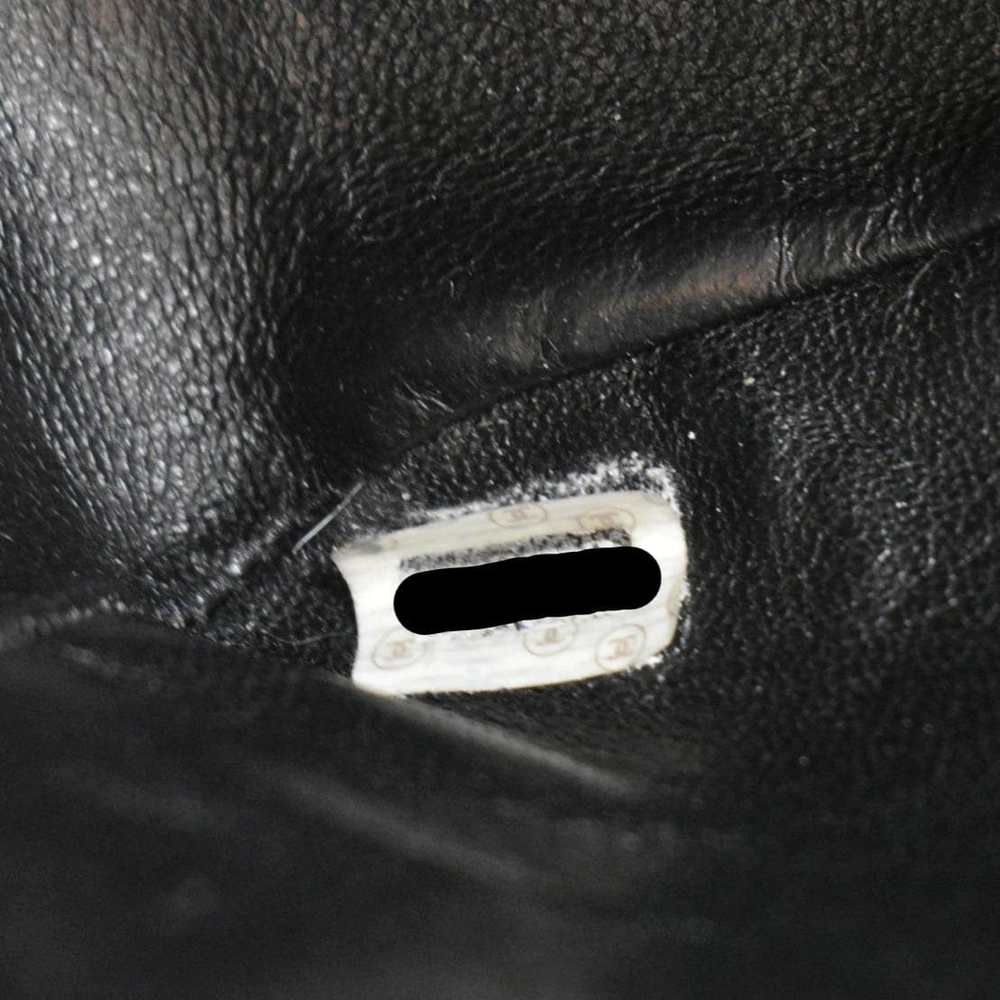Chanel Classic Flap  Quilted Leather Tote Bag Black