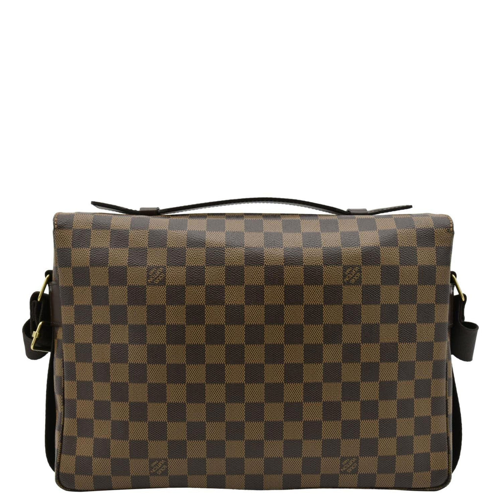 LOUIS VUITTON Broadway Damier Ebene Messenger Bag Brown
