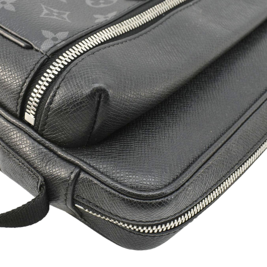 LOUIS VUITTON Outdoor Monogram Eclipse Crossbody Bag Black