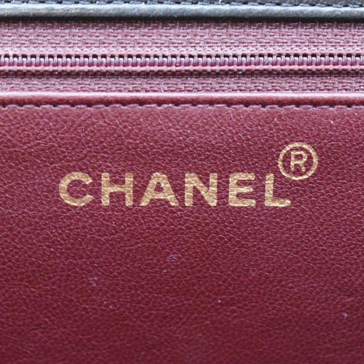 Chanel Half Flap Medium Quilted Leather Shoulder Bag Black