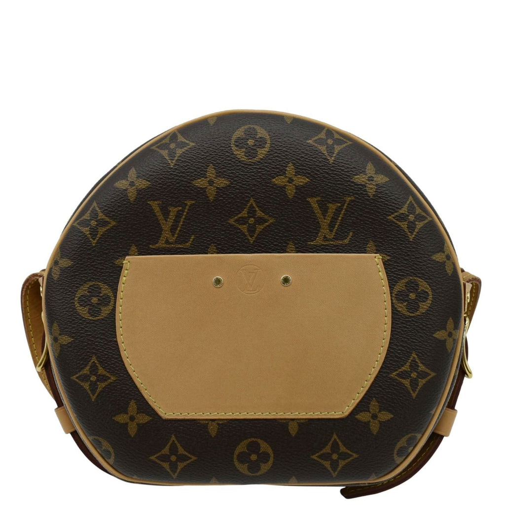 LOUIS VUITTON Boite Chapeau Souple Monogram Canvas Shoulder Bag Brown