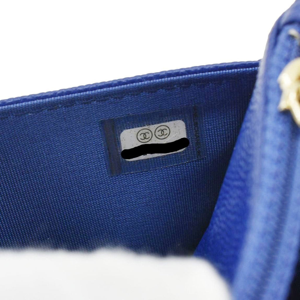 Chanel Mademoiselle  Flap Quilted Leather Shoulder Bag Blue
