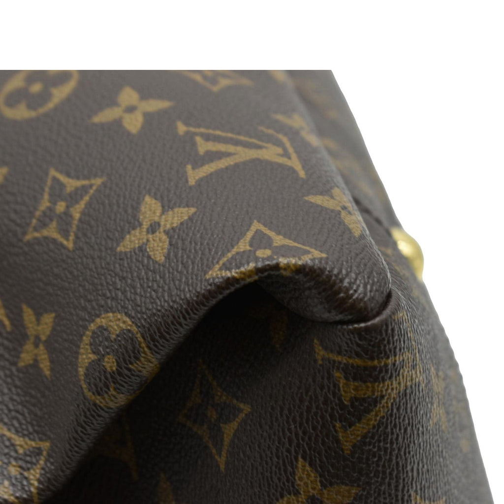 LOUIS VUITTON Artsy MM Monogram Canvas Hobo Bag Brown