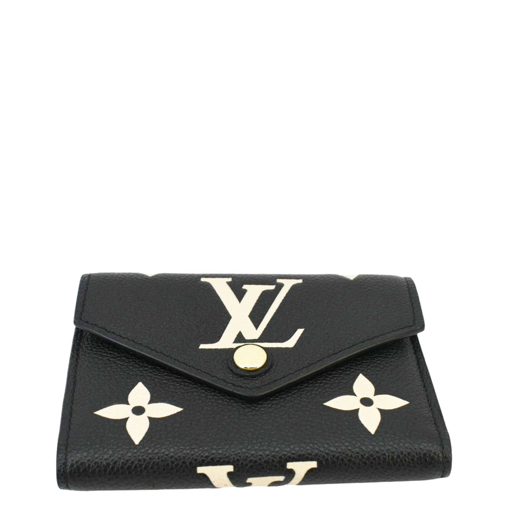 LOUIS VUITTON Victorine Monogram Emperiente Wallet Bicolor