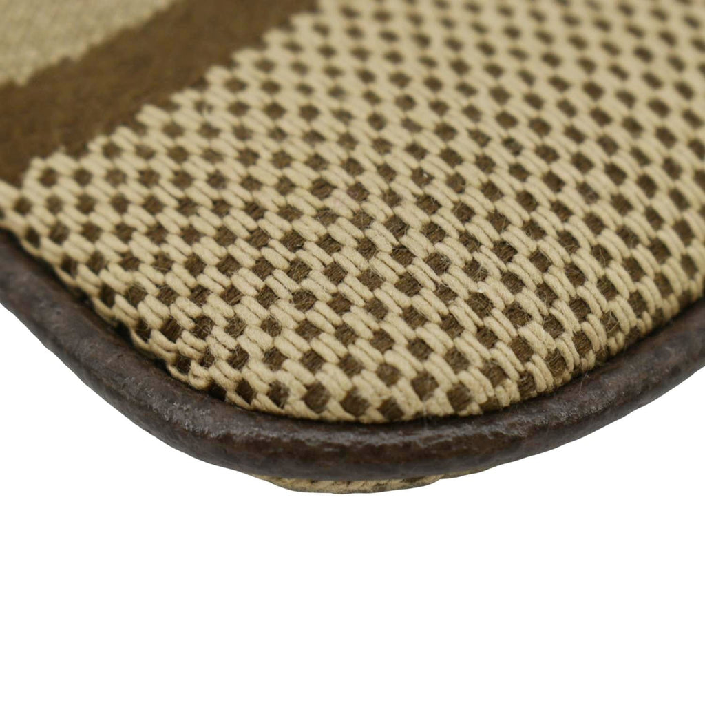 GUCCI Ophidia Jumbo Gucci Canvas Key Case Beige 671722