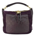LOUIS VUITTON Audacie MM Empreinte Leather Shoulder Bag Terre