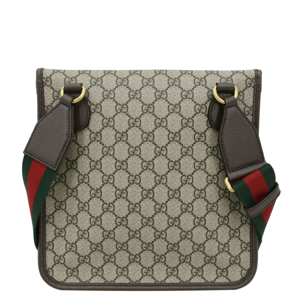 GUCCI Neo  Medium Gucci Supreme Canvas Messenger Bag Beige 598604