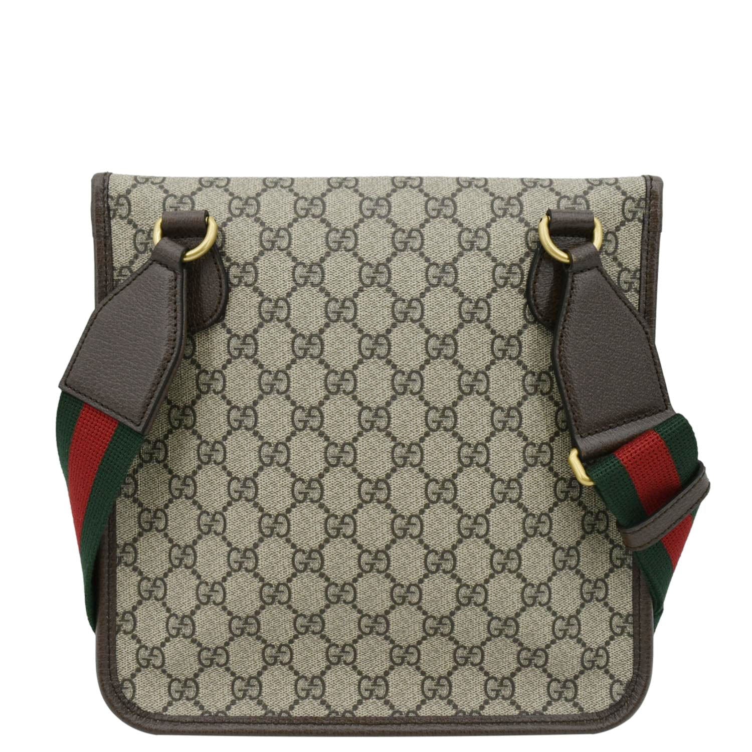 GUCCI Neo  Medium Gucci Supreme Canvas Messenger Bag Beige 598604