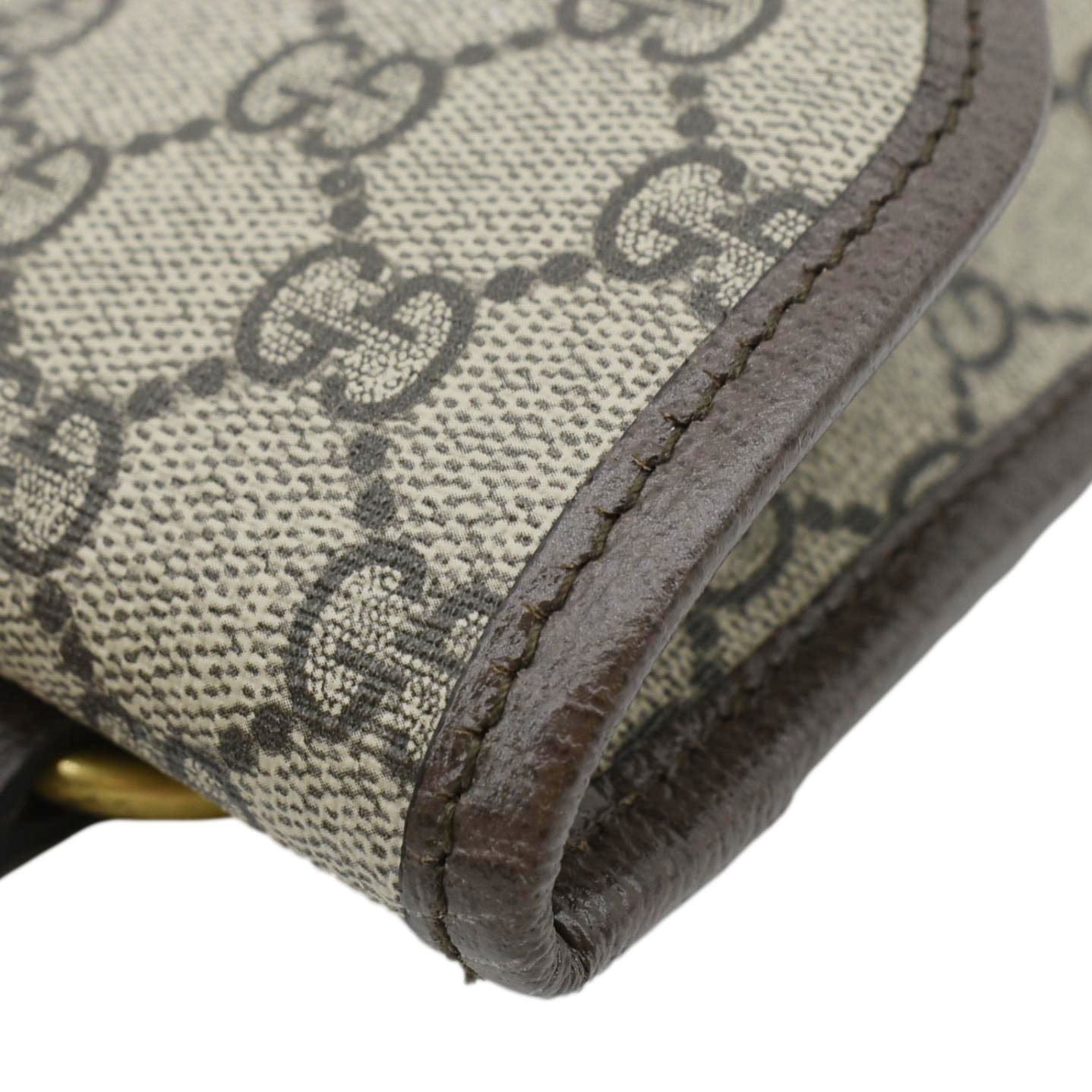 GUCCI Neo  Medium Gucci Supreme Canvas Messenger Bag Beige 598604