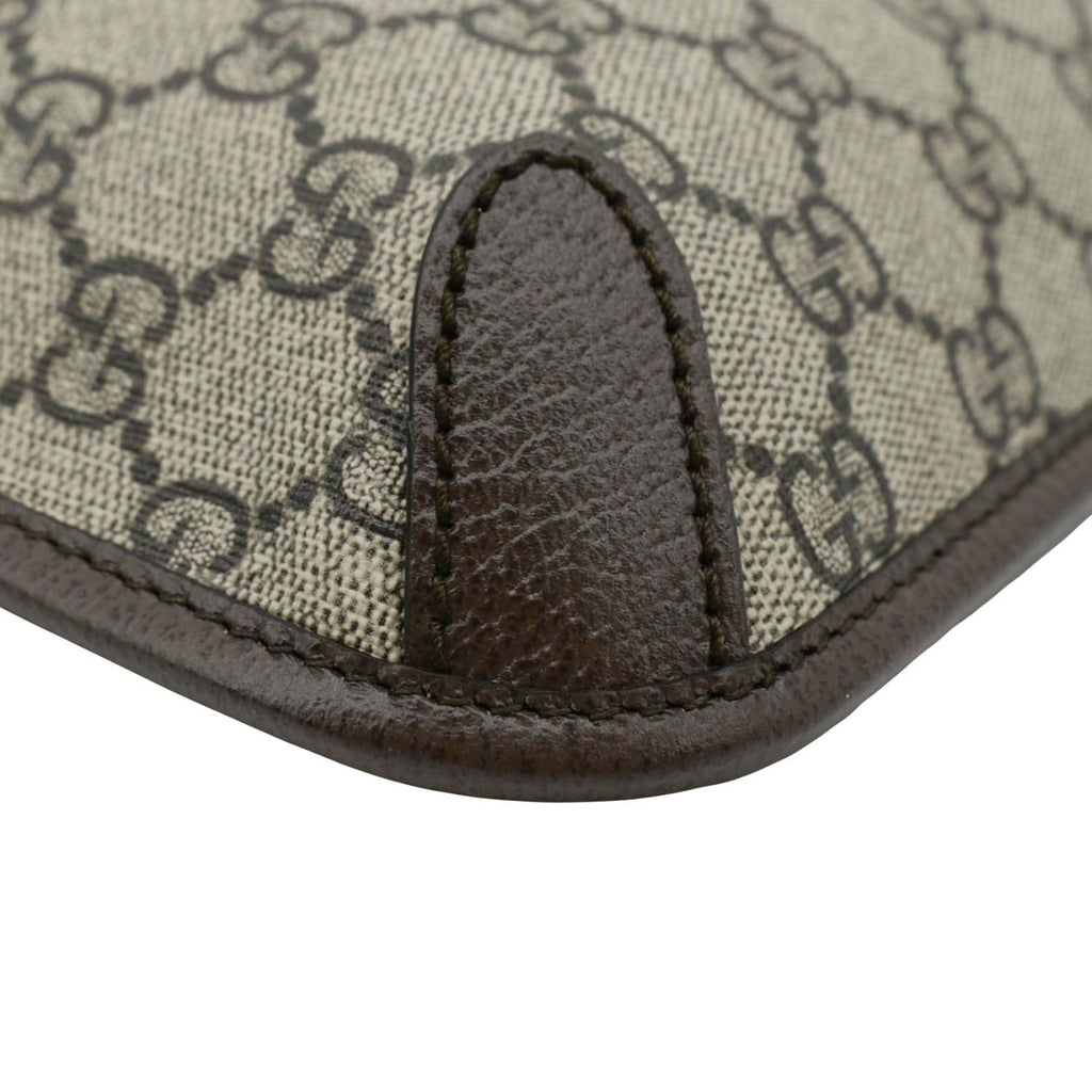 GUCCI Neo  Medium Gucci Supreme Canvas Messenger Bag Beige 598604