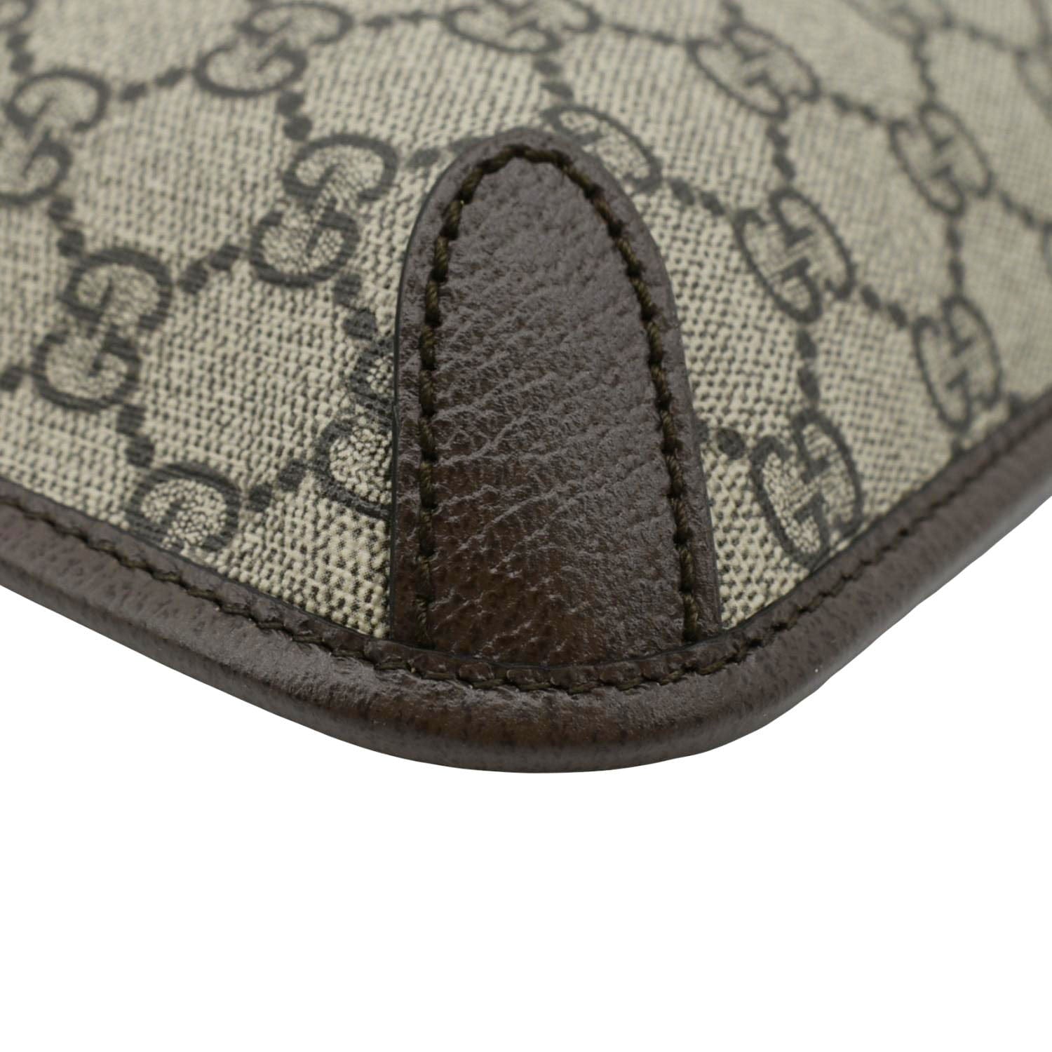 GUCCI Neo  Medium Gucci Supreme Canvas Messenger Bag Beige 598604