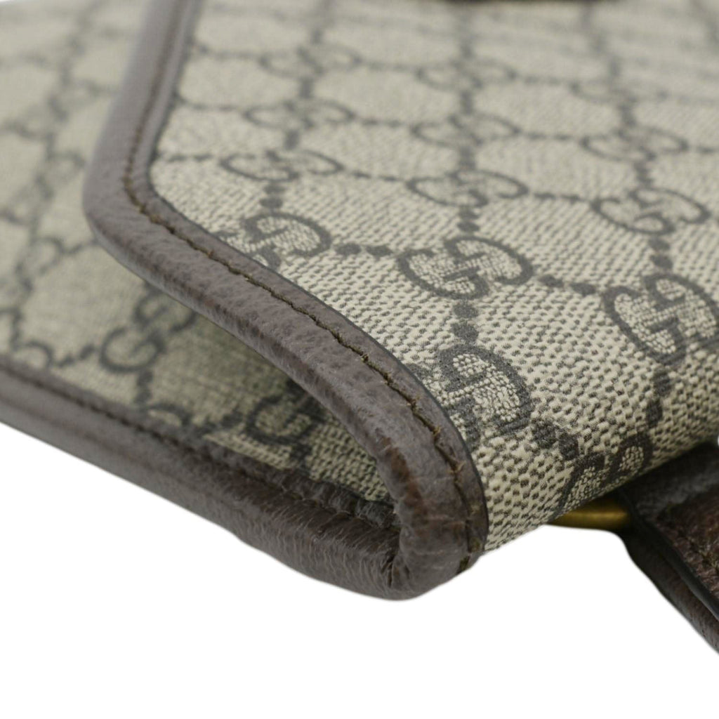 GUCCI Neo  Medium Gucci Supreme Canvas Messenger Bag Beige 598604
