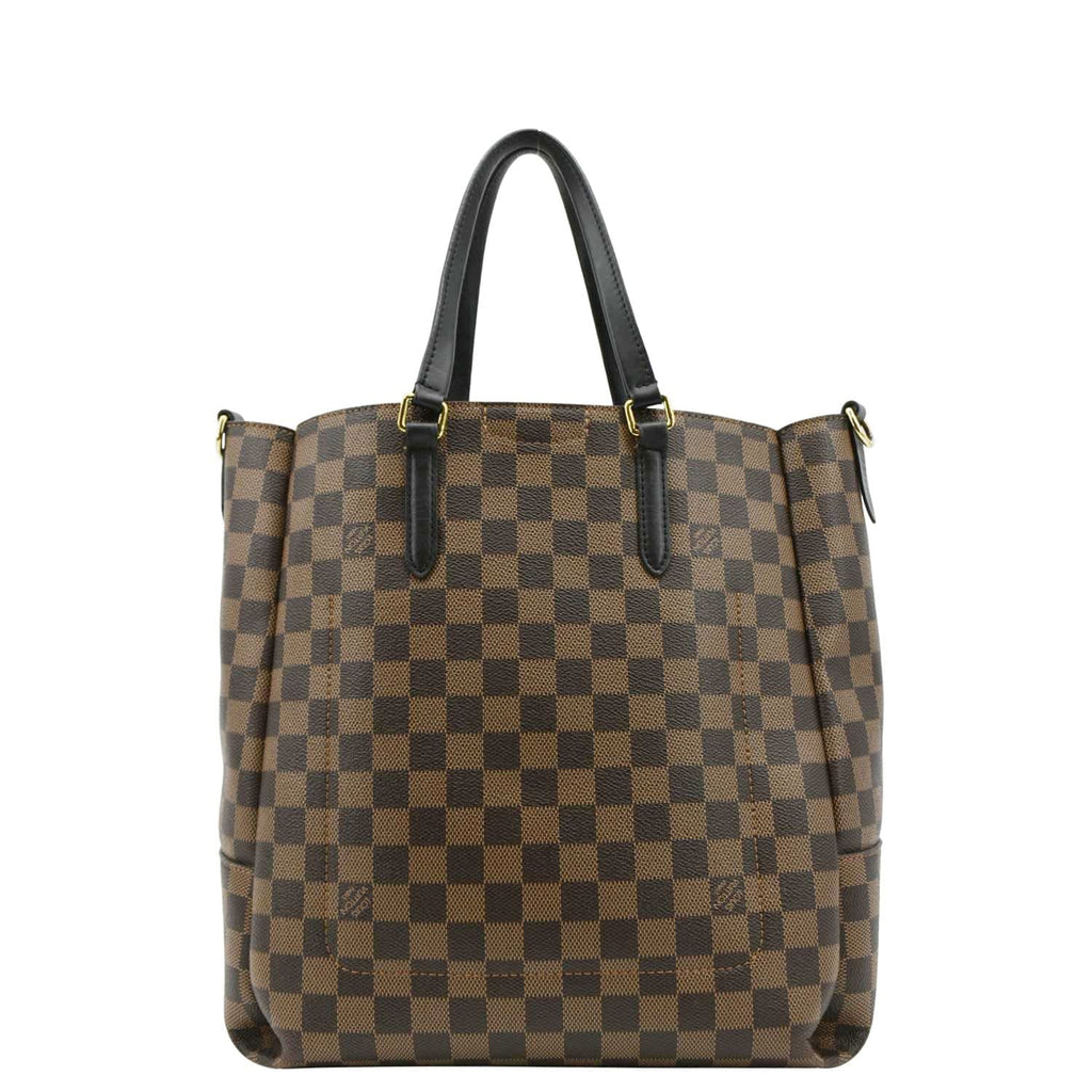 LOUIS VUITTON Belmont MM Damier Ebene Shoulder Bag Brown