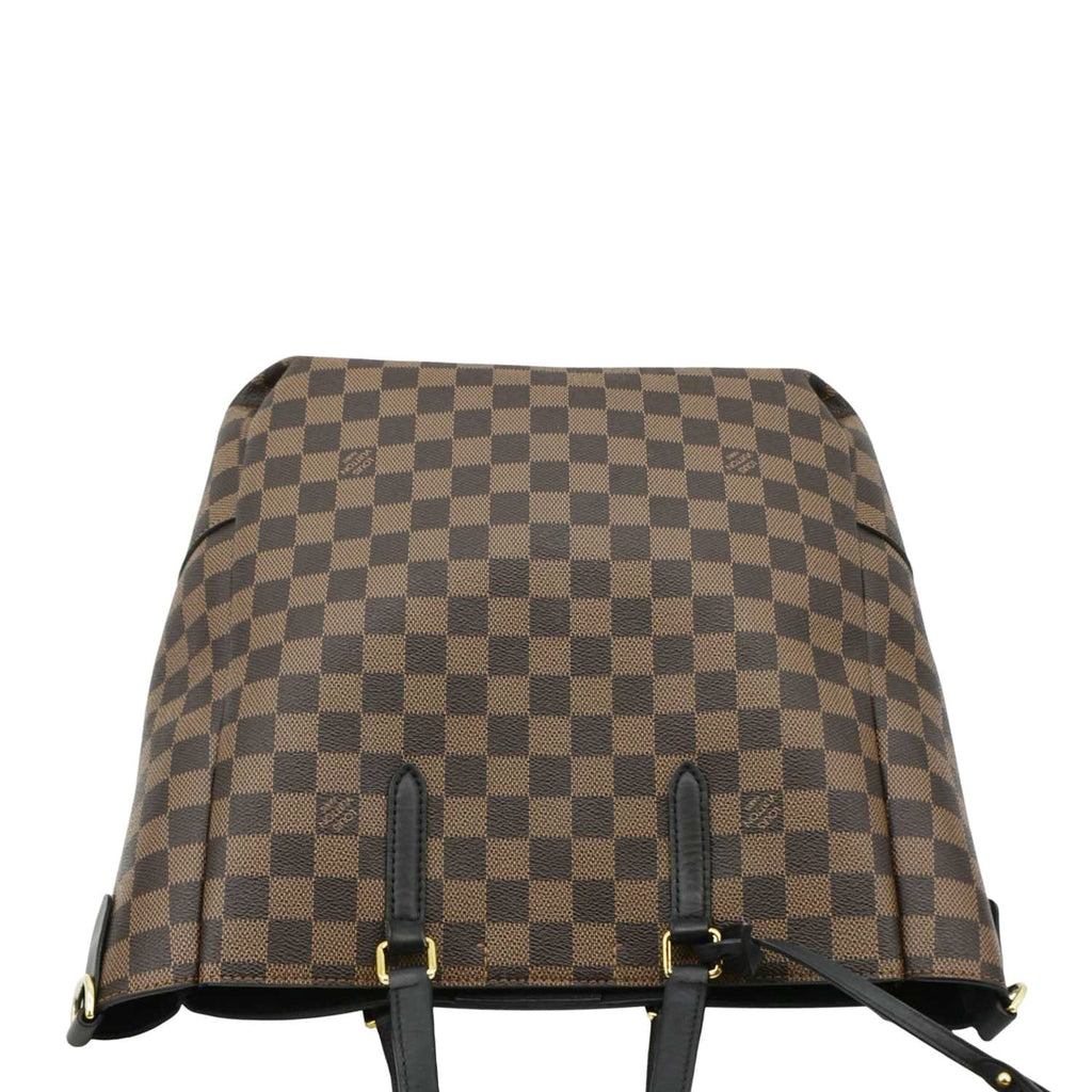 LOUIS VUITTON Belmont MM Damier Ebene Shoulder Bag Brown