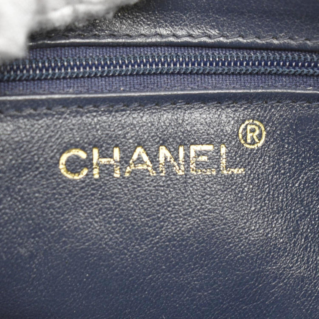 Chanel  Quilted Leather Camera Crossbody Bag Black