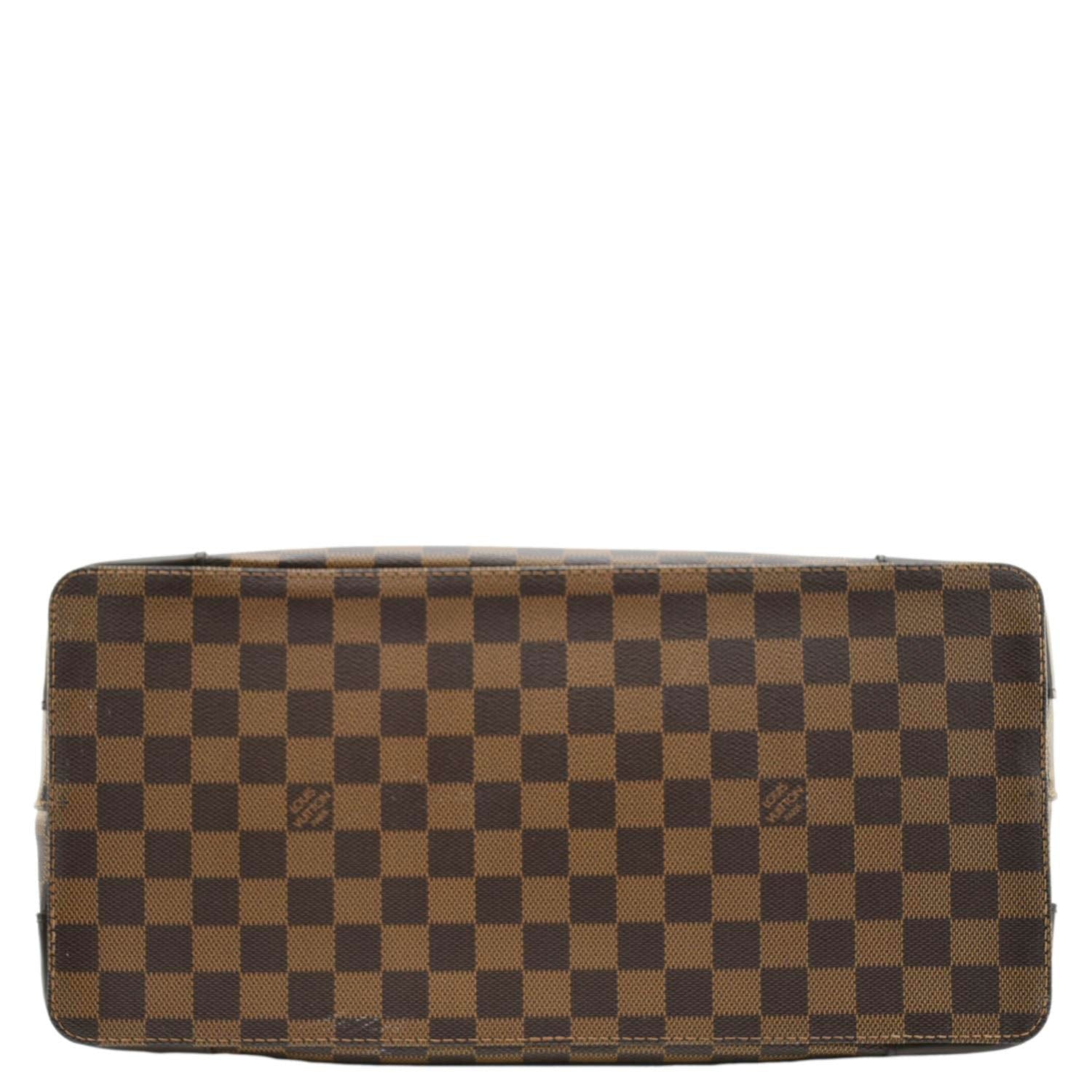 LOUIS VUITTON Hampstead MM Damier Ebene Shoulder Bag Brown