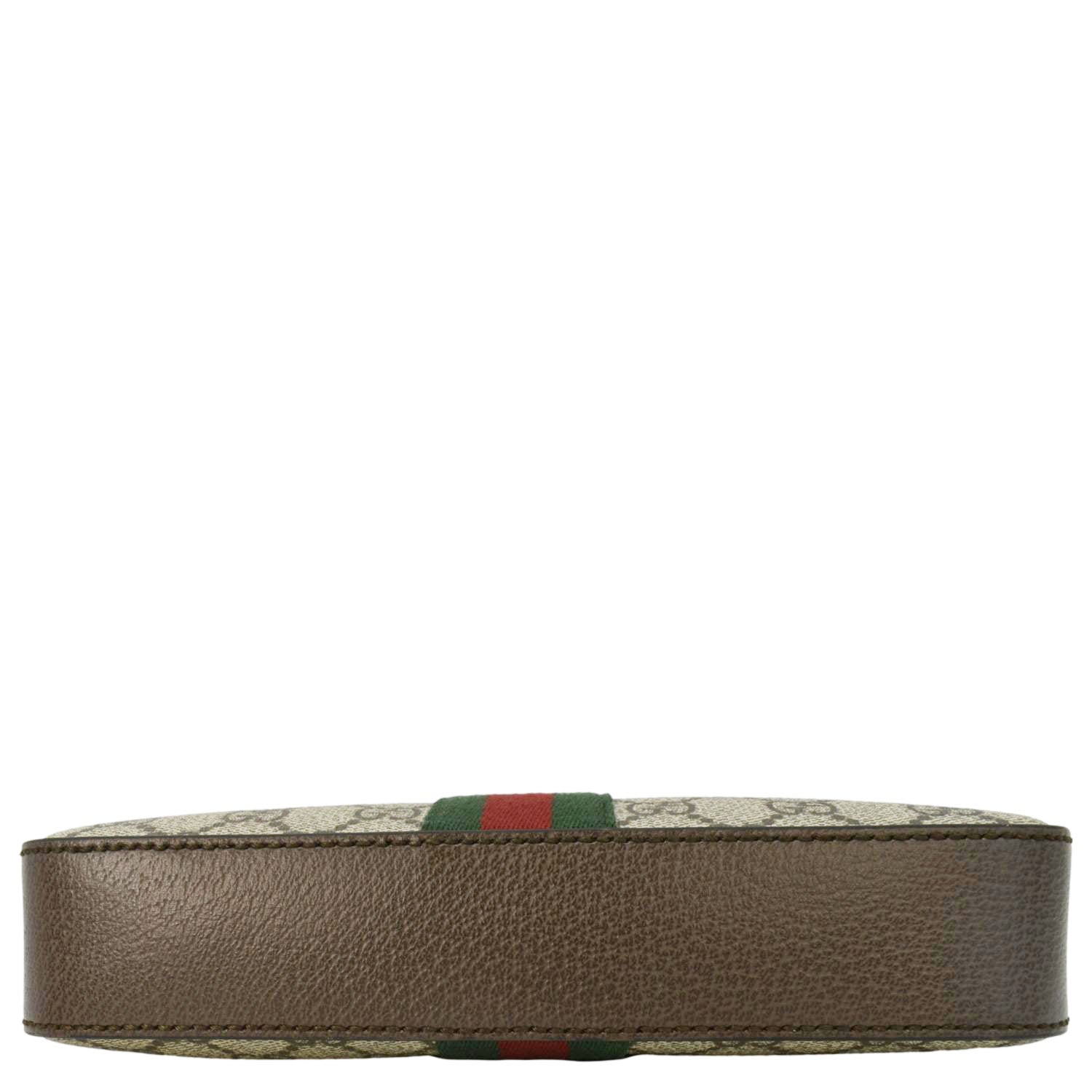 GUCCI Ophidia Small Gucci Supreme Canvas Crossbody Bag Beige 699439