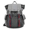 GUCCI Gucci Supreme Canvas Backpack Black 495563