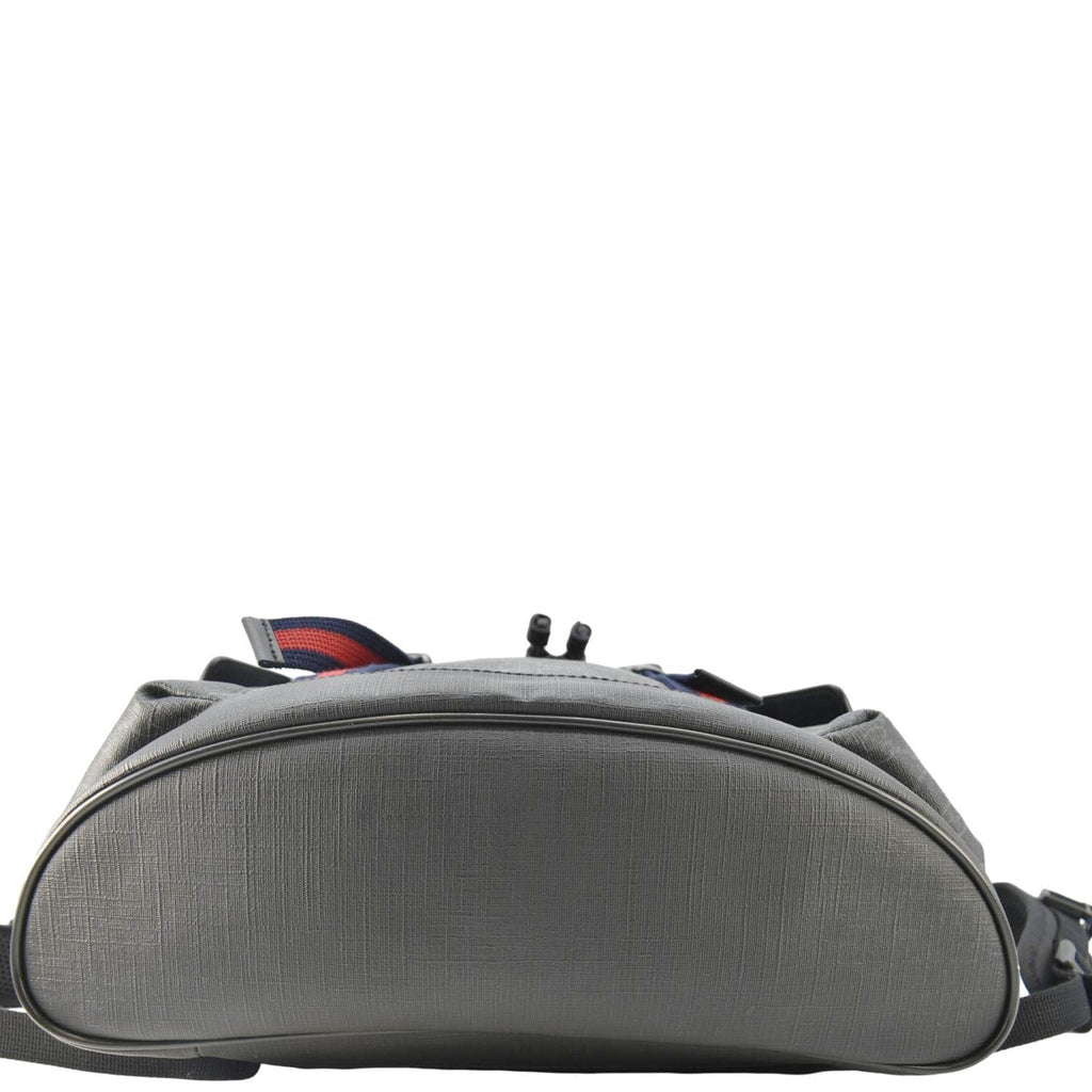 GUCCI Gucci Supreme Canvas Backpack Black 495563