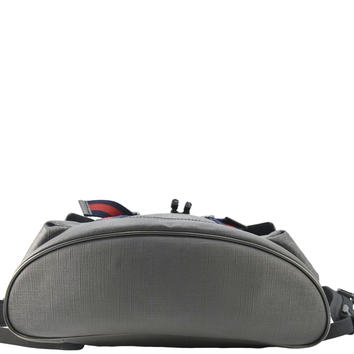 GUCCI Gucci Supreme Canvas Backpack Black 495563