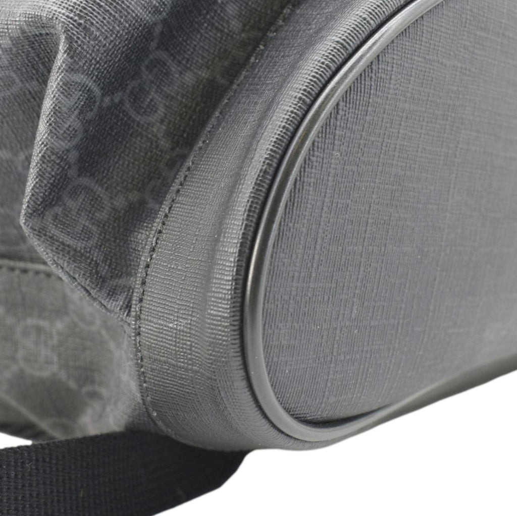 GUCCI Gucci Supreme Canvas Backpack Black 495563