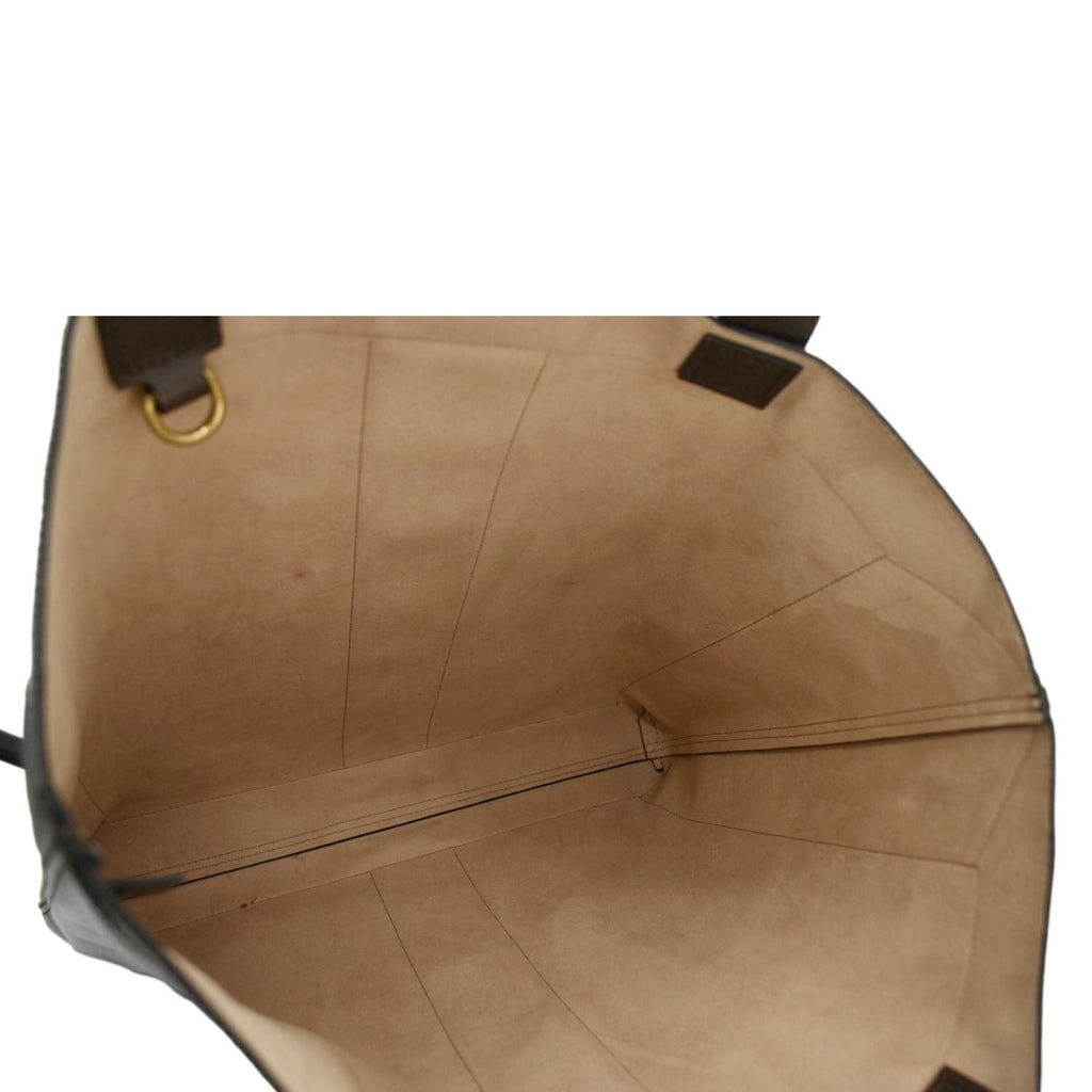 GUCCI Ophidia Soft Large Gucci Supreme Web Canvas Tote Bag Beige 519335