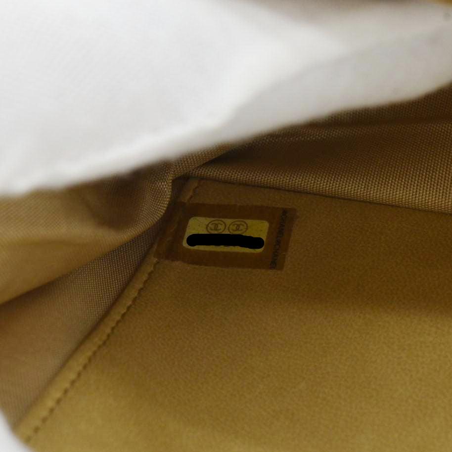 Chanel Timeless Caviar Leather Wallet On Chain Clutch Crossbody Bag Beige