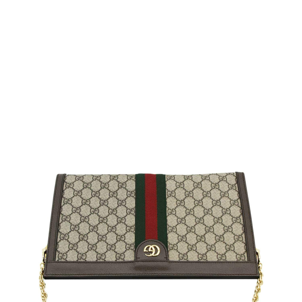 GUCCI Ophidia Medium Gucci Supreme Canvas Shoulder Bag Beige  503876